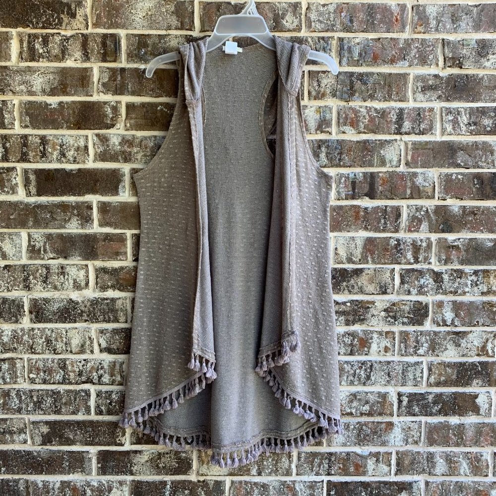 Love on Tap Women's Knit Sleeveless Vest Cover Up